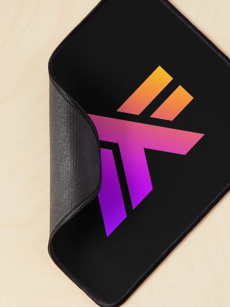Thumbnail 2 of 5, Mouse Pad, Haskell Neon Gradient designed and sold by arctide.