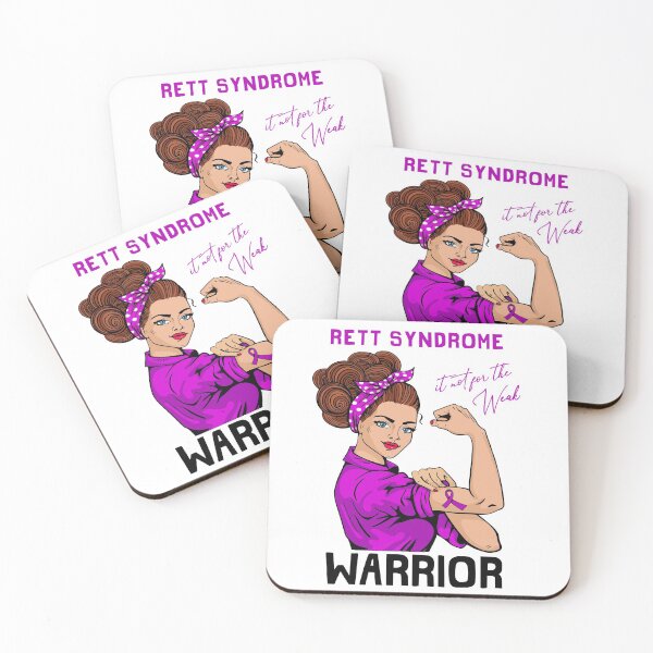 Item preview, RETT SYNDROME Warrior It's Not For The Weak designed and sold by largellie.