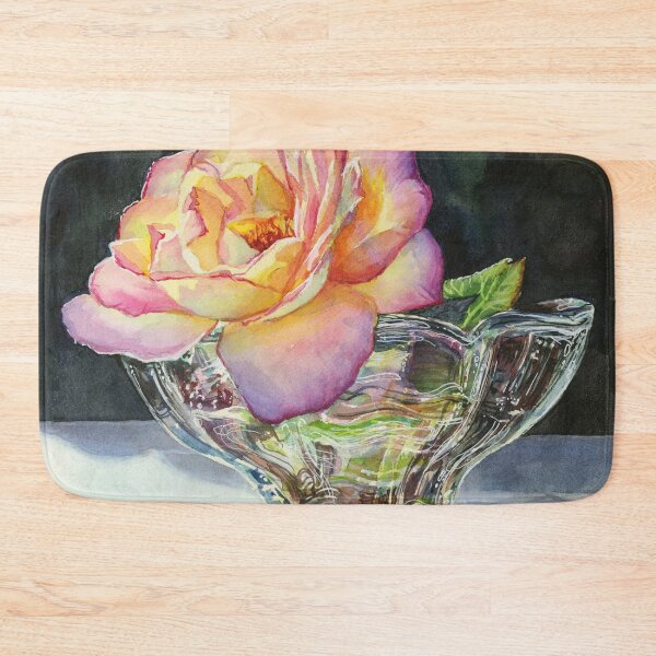 Item preview, Rose in Crystal Vase Still Life designed and sold by Olga Shvartsur.