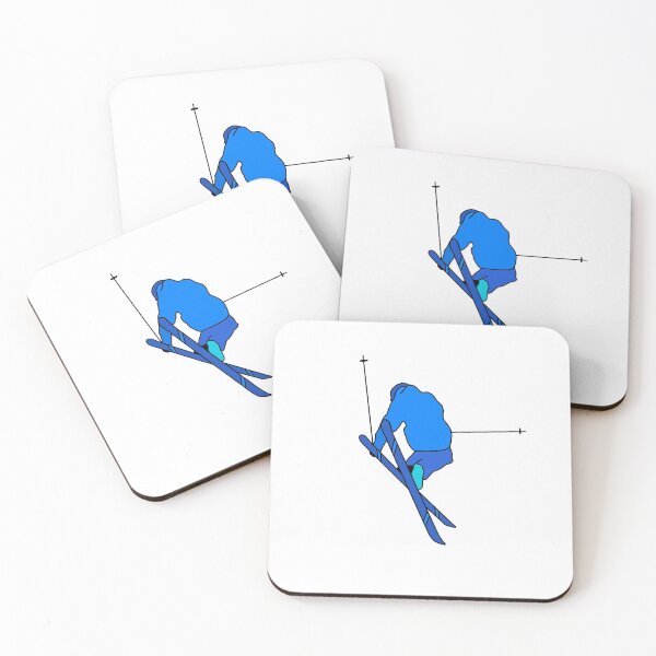 Item preview, Blue Skier designed and sold by wwendling.
