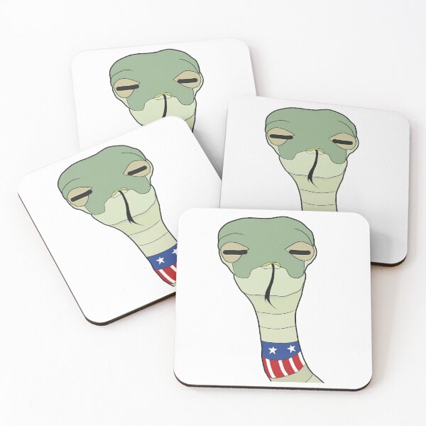 Item preview, USA Pride Baked Snake Flag - Funny American Nation designed and sold by ViewerEqualsPhoton.