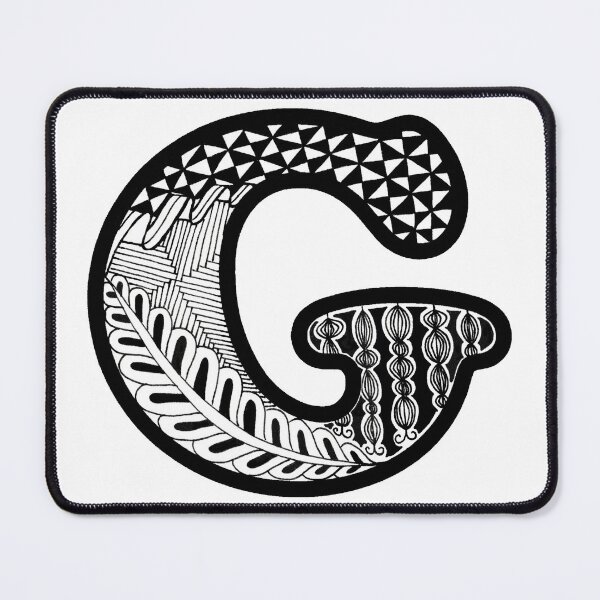 Item preview, Letter G (Big & Centered) designed and sold by DreamWearin.