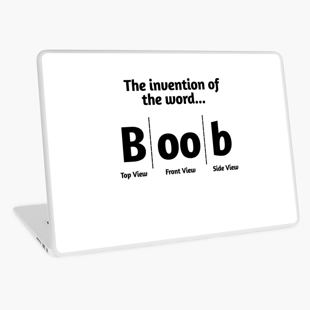 The Invention of the Word Boobs Art Board Print for Sale by  WanderingTrader