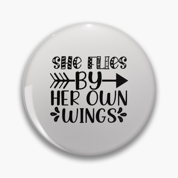 Item preview, She Flies By Her Own Wings designed and sold by SweetbeStore.