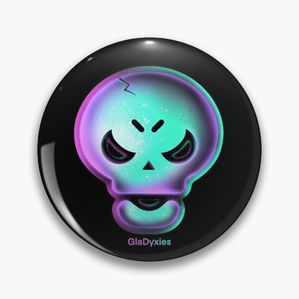 Item preview, Neon Rose Skull designed and sold by GlaDyxies.