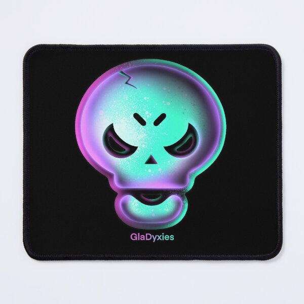 Item preview, Neon Rose Skull designed and sold by GlaDyxies.