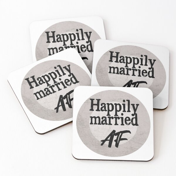Item preview, Happily Married AF designed and sold by monkeyfracas.