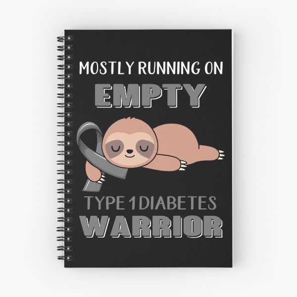 Item preview, Mostly Running On Empty Type 1 Diabetes Warrior designed and sold by Brad-FI.