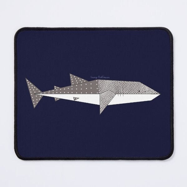 Item preview, Geometric Whale Shark without background designed and sold by Caseymakesart.