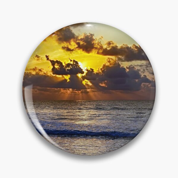 Item preview, Miami Beach Florida Sunset FL Ocean Waves designed and sold by Piper-Deals.