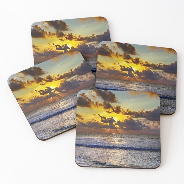Item preview, Miami Beach Florida Sunset FL Ocean Waves designed and sold by Piper-Deals.