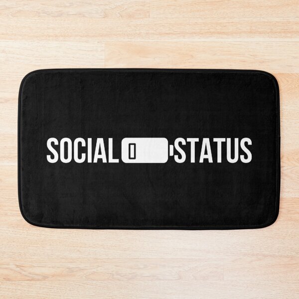 Item preview, Social Battery Status Low designed and sold by HushedCreations.