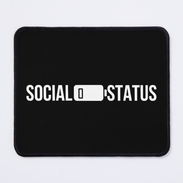 Item preview, Social Battery Status Low designed and sold by HushedCreations.