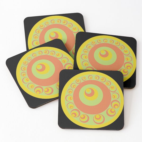 Item preview, Earth Geo Yellow Hue designed and sold by Yarham.