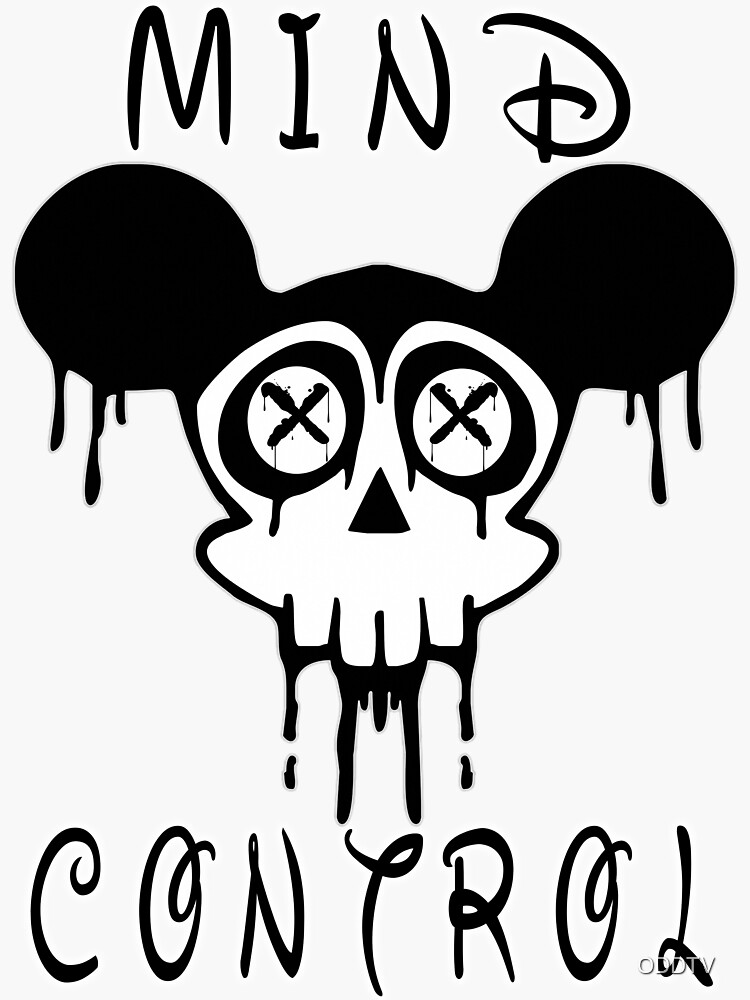 Thumbnail 3 of 3, Sticker, Mind Control Conspiracy designed and sold by ODDTV.