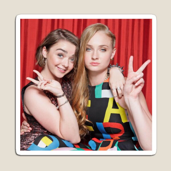 Item preview, sophie turner and maisie williams / mophie designed and sold by teapartylarry.