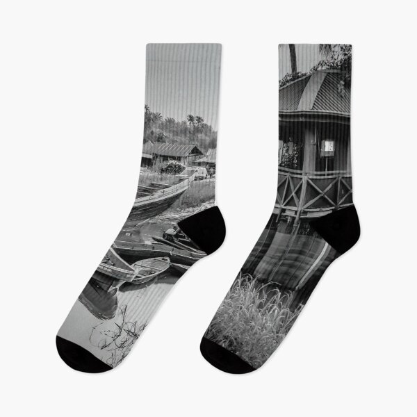 Item preview, African Riverside - Black And White designed and sold by Mrspink16.