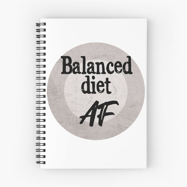 Item preview, Balanced Diet AF designed and sold by monkeyfracas.