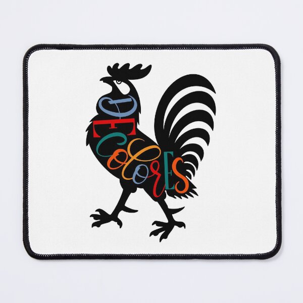 Item preview, Decolores Rooster Black Silhouette  designed and sold by Gsallicat.