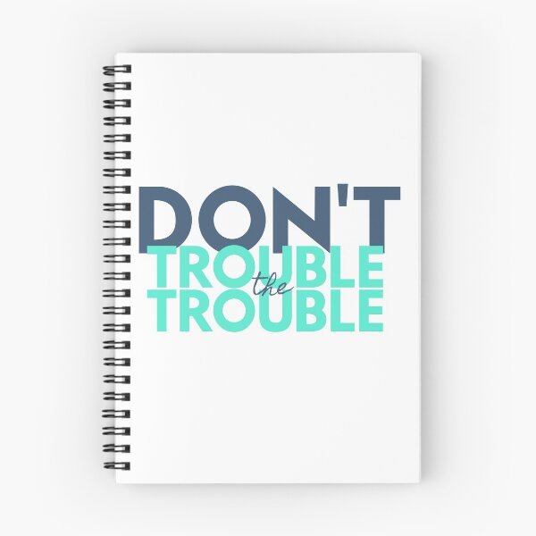 Item preview, Don't Trouble the Trouble - Telugu Design designed and sold by SD Studios.