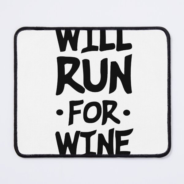 Item preview, Will run for wine ,Wine Running gift designed and sold by Noussairox.