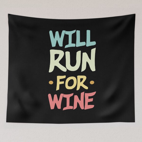 Item preview, Will run for wine ,Wine Running gift designed and sold by Noussairox.