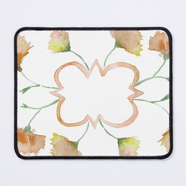 Item preview, peach phi mu quatrefoil watercolor design designed and sold by techweek.