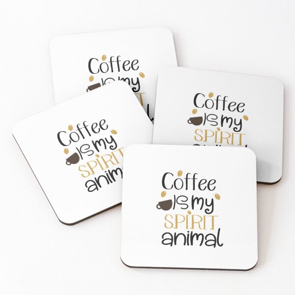 Item preview, Coffee Is My Spirit Animal designed and sold by Daluyong.