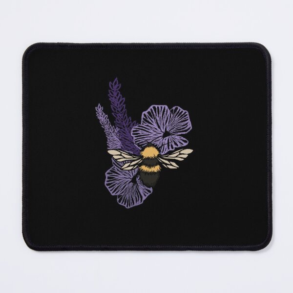Item preview, Bee with flowers designed and sold by Bzzzbzzz.