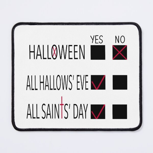 Item preview, Anti-Halloween, All Hallows’ Eve, All Saints’ Day Christian Design designed and sold by Gsallicat.