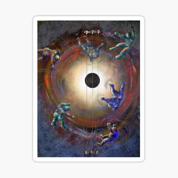 Music of Beingness by 'Donna Williams' Sticker