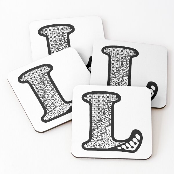 Item preview, Letter L (Big & Centered) designed and sold by DreamWearin.