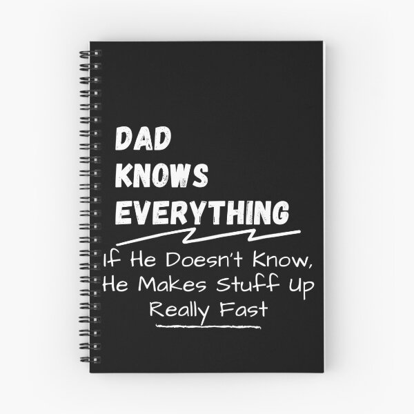 Aperçu de l'œuvre Papa sait tout s'il ne sait pas qu'il fait des choses très vite - Idée de conception de cadeau drôle de blague papa heureux créée et vendue par GhaliSmith.