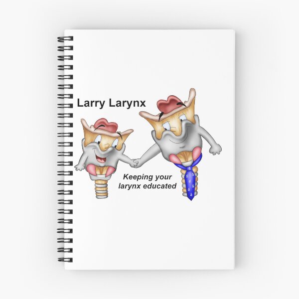 Item preview, Larry Larynx helps keep you educated on vocal health designed and sold by BlueTreePublish.