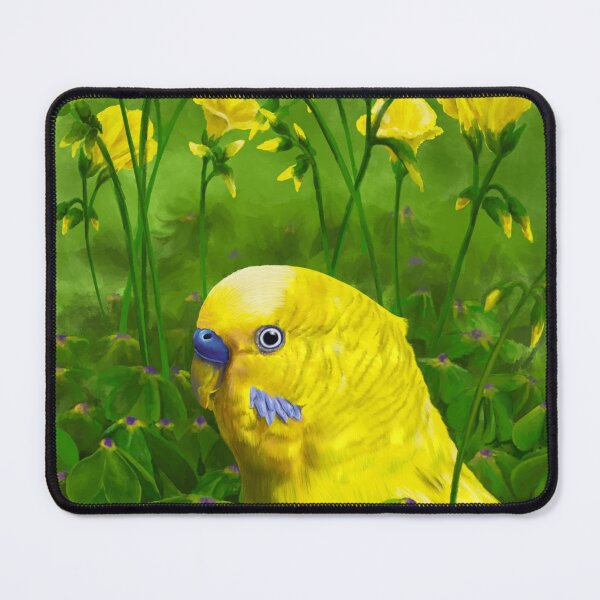 Item preview, Cheeky Yellow Budgie for Bird Lovers and Owners designed and sold by Syddall Susan.