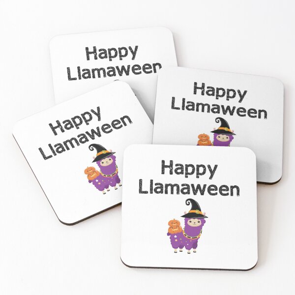 Item preview, Happy Llamaween, Cute Fun Halloween  designed and sold by SkyTastic.