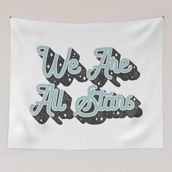 Item preview, We Are All Stars designed and sold by sarahrinouye.