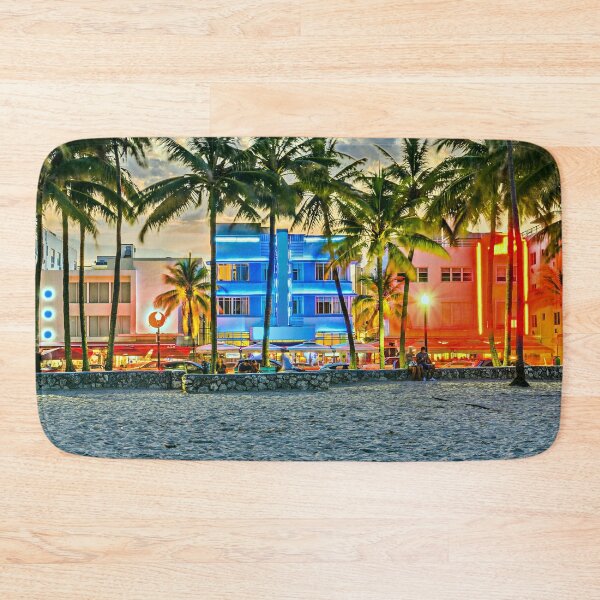 Item preview, Miami Beach Florida Sunset FL Palm Trees Neon designed and sold by Piper-Deals.