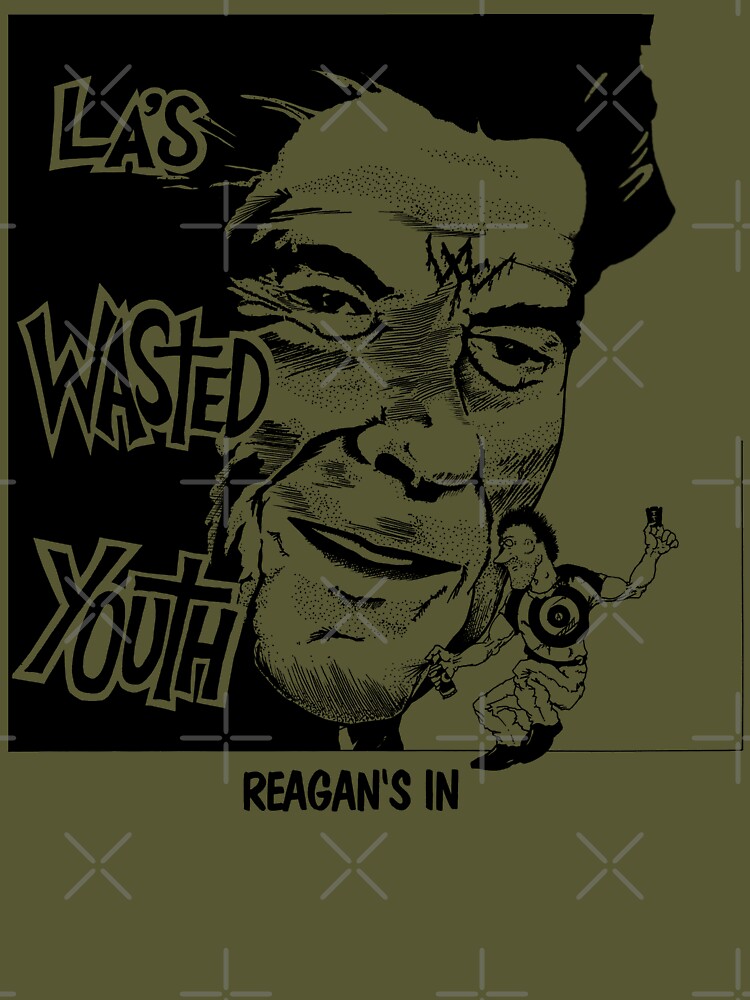 LA's Wasted Youth Reagan's In Essential T-Shirt for Sale by couteaus |  Redbubble