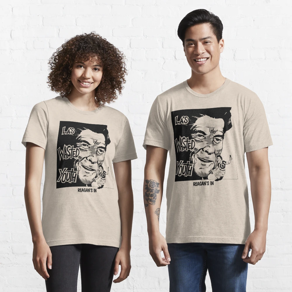 LA's Wasted Youth Reagan's In Essential T-Shirt for Sale by couteaus |  Redbubble