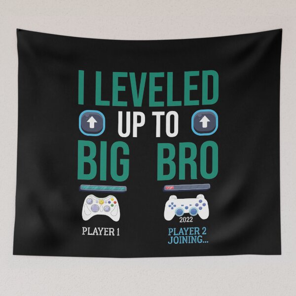 Item preview, I LEVELED UP To Big Bro Est.2022 - Funny Brother gift tee for boy designed and sold by Shop-collection.
