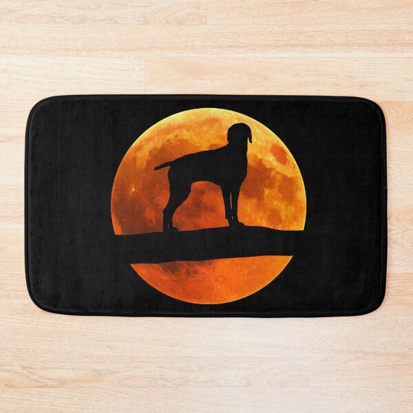 Item preview, german shorthaired pointer Dog Silhouette Moon german shorthaired pointer lover designed and sold by alaechamlal.