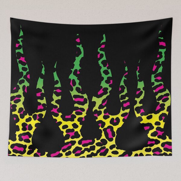 Item preview, FLAMES - LEMON n LIME - Leopard designed and sold by deathtunejdm.