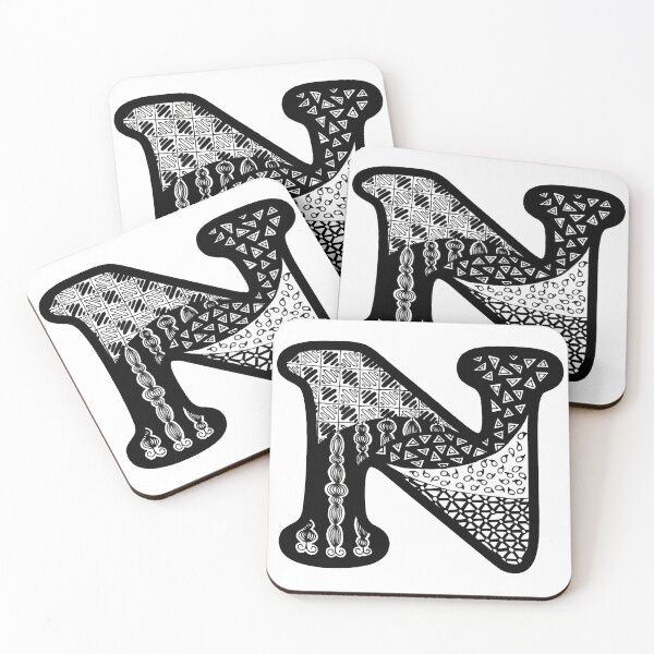 Item preview, Letter N (Big & Centered) designed and sold by DreamWearin.