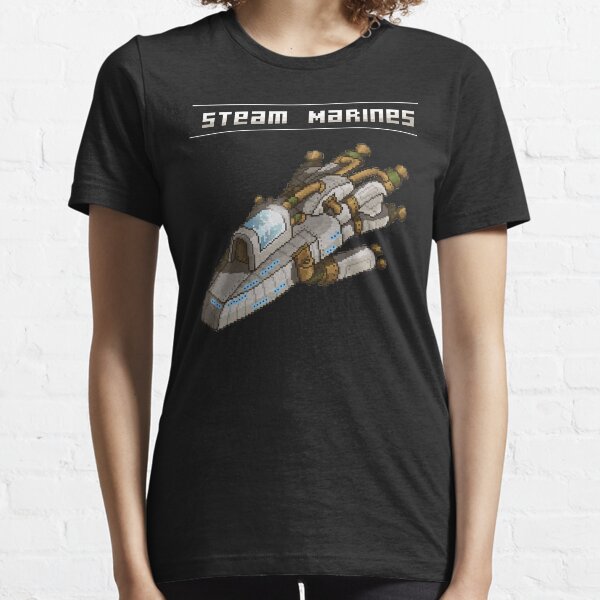 Steam Marines - Transparent Logo Essential T-Shirt