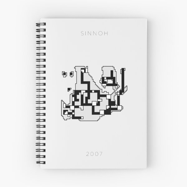 Item preview, Pixelart Sinnoh Map, Minimal Modern designed and sold by rachxt.