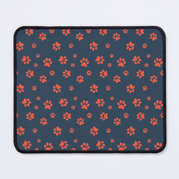 Item preview, Adorable patrón de impresión de pata de perro designed and sold by PlanetPattern.