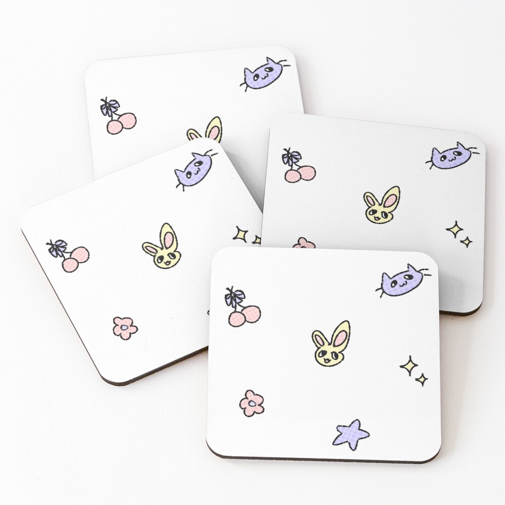 Item preview, Coasters (Set of 4) designed and sold by RaspberryRhen.