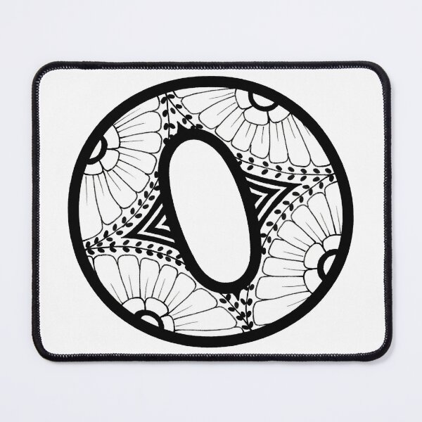 Item preview, Letter O (Big & Centered) designed and sold by DreamWearin.