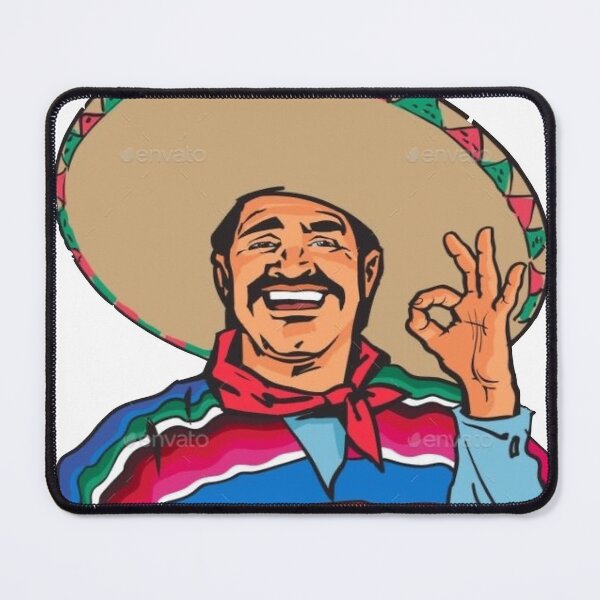 Item preview, Mexican man saying good with his hands designed and sold by TALAT-SHOPS.